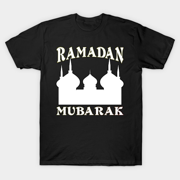 Islamic Mosque Ramadan Mubarak Muslim Fasting Ramadan T-Shirt by shirtsyoulike